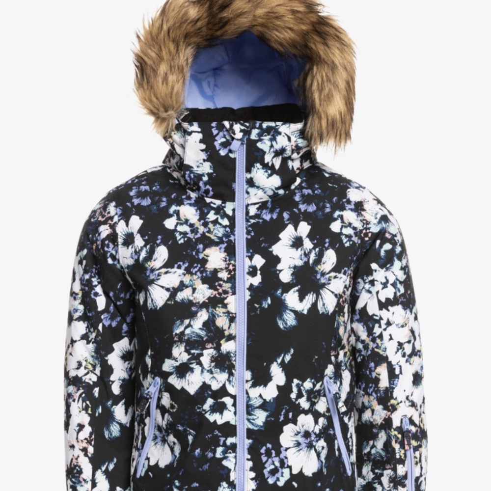 Roxy Girl’s American Pie Jacket Floral Ski/snowboard jacket